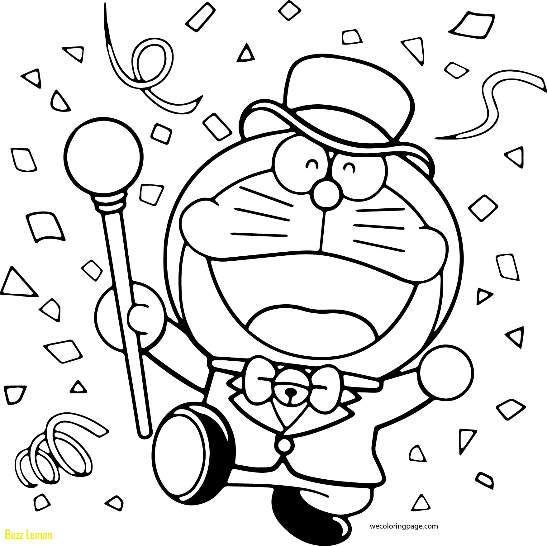 1756x1753 Doraemon Colouring Book Best Of Doraemon Coloring Pages