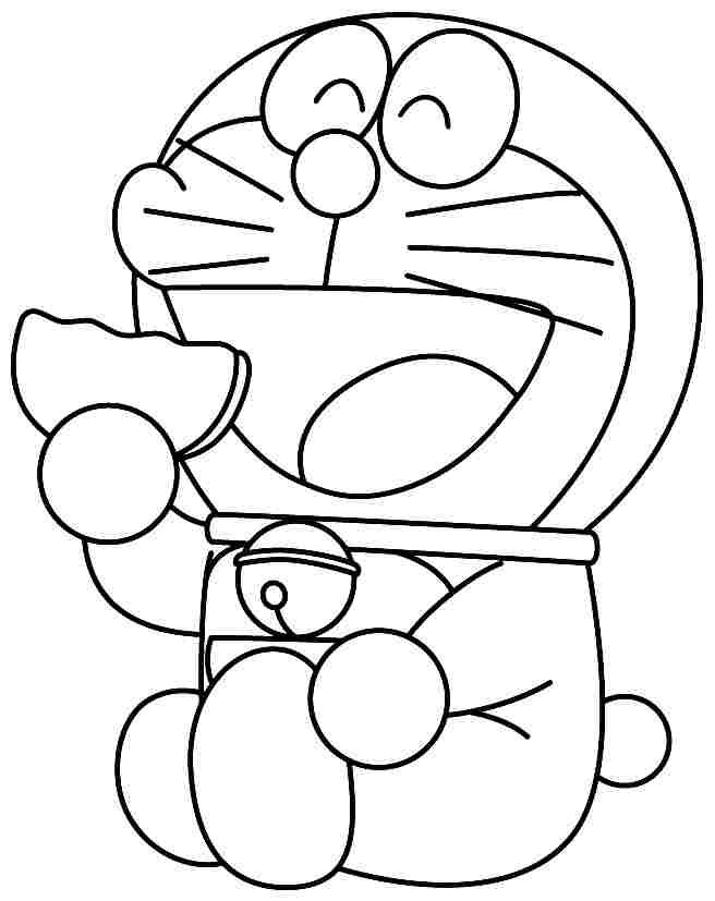 656x827 Doraemon Coloring Pages