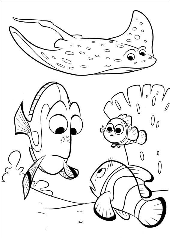 567x794 Finding Dory Coloring Pages 18 Coloring Pages For Kids
