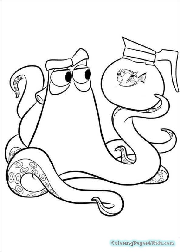 593x832 Coloring Pages For Kids To Print Out Finding Dory Coloring Pages