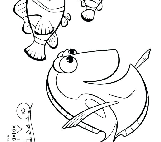 678x600 Coloring Pages To Print Coloring Trend Medium Size And Dory