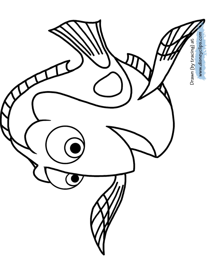 720x920 Dory Coloring Pages Beautiful Finding Dory Coloring Pages Logo