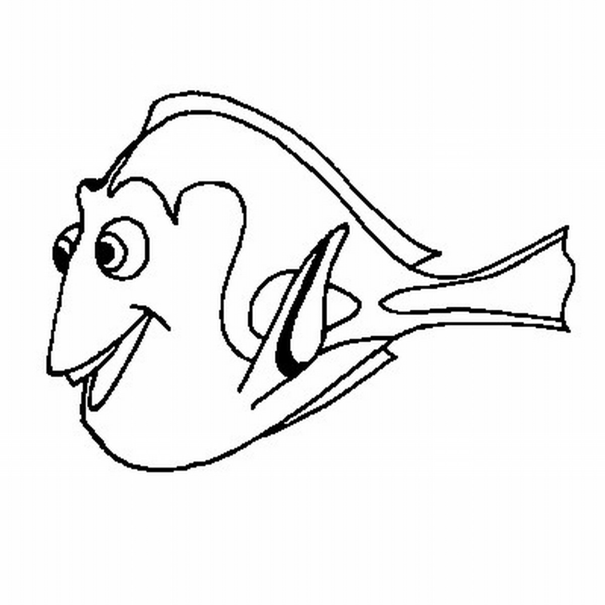 1200x1200 Finding Nemo Coloring Pages