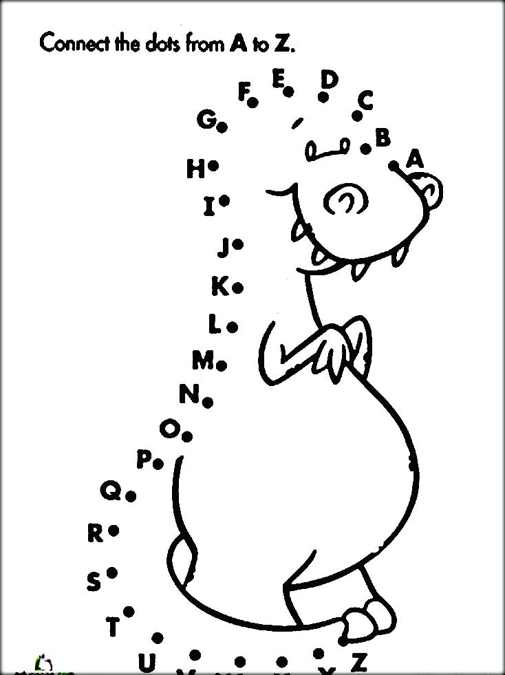 734x981 Connect Dots Coloring Dot To Dot Coloring Pages Connect