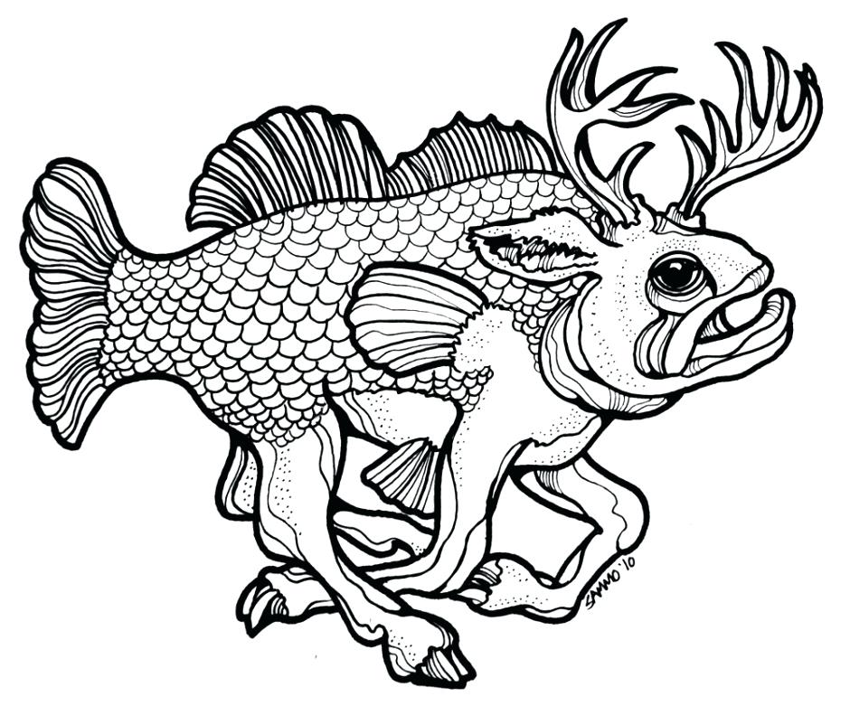 Bass Coloring Pages Free Bass Coloring Pages 940x781 Bass Coloring Pages Free Bass Coloring Pages