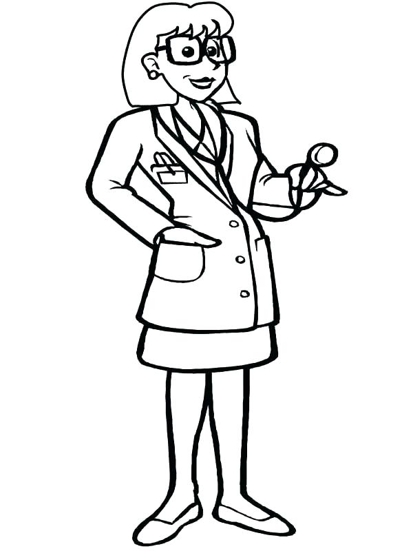 600x800 Doctor Coloring Pages