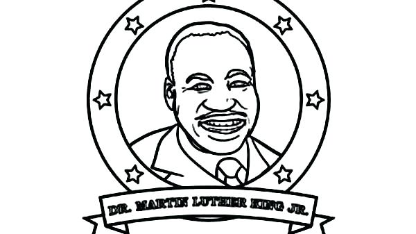 600x337 Dr Martin Luther King Coloring Pages Martin King Coloring Pages