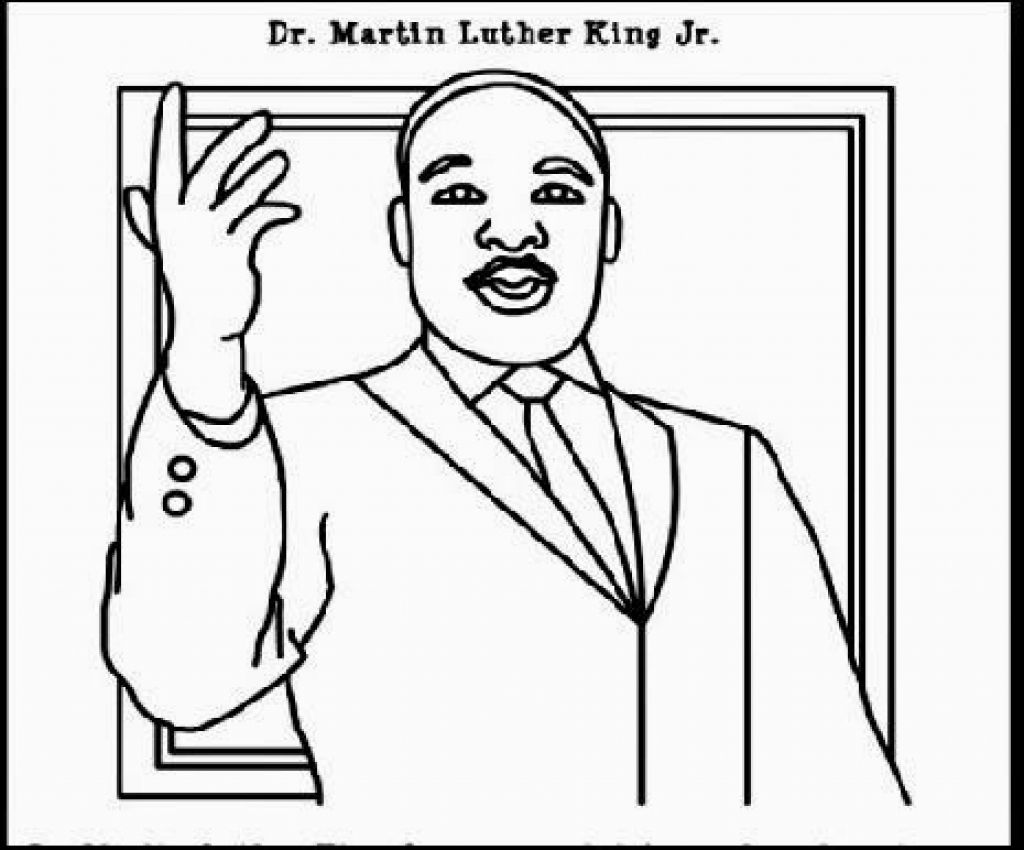 Dr Martin Luther King Jr Coloring Pages Newyork 1024x850 Dr Martin Luther King Jr Coloring Pages Newyork