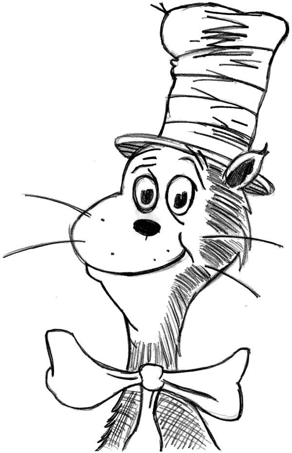 Drawing Dr Seuss The Cat In The Hat Coloring Page Color Luna 600x930 Drawing Dr Seuss The Cat In The Hat Coloring Page Color Luna