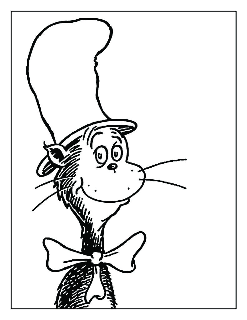 Cat In The Hat Coloring Sheet Give The Best Coloring Pages 791x1024 Cat In The Hat Coloring Sheet Give The Best Coloring Pages