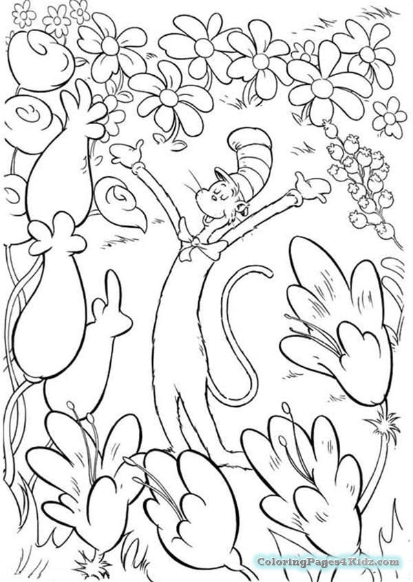 600x844 Happy Birthday Dr Seuss Coloring Pages Coloring Pages For Kids