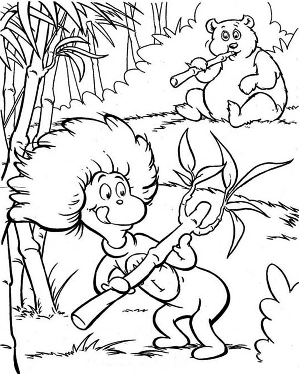Thing One Cutting Some Bamboo In Dr Seuss The Cat In The Hat 600x750 Thing One Cutting Some Bamboo In Dr Seuss The Cat In The Hat