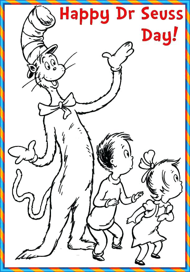 Dr Seuss Printable Coloring Pages - Get Your Hands on Amazing Free ...