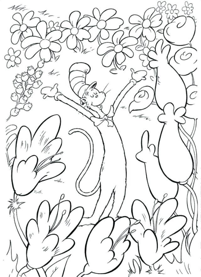 640x881 Dr Seuss Coloring Pages Printable Free Coloring Pages Cat In