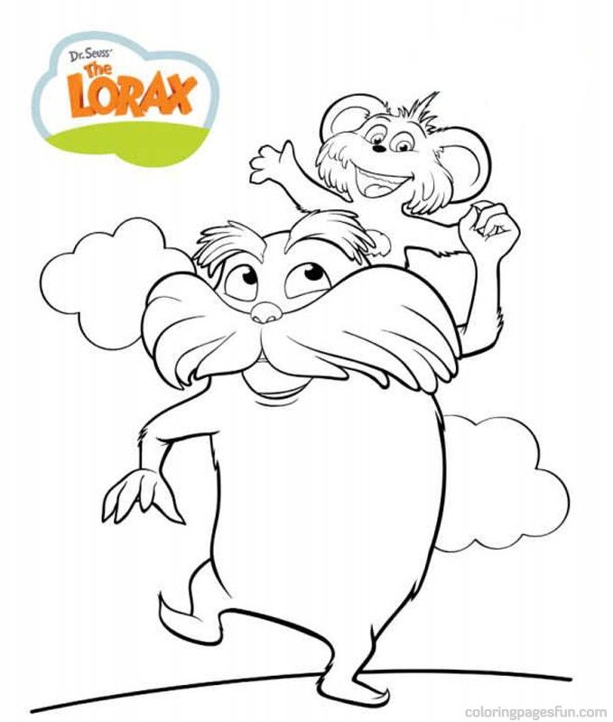679x800 Dr Seuss The Lorax Coloring Pages 7