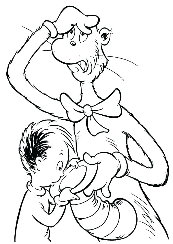 Appealing Dr Seuss Hat Coloring Page The Cat In The Hat Coloring 600x844 Appealing Dr Seuss Hat Coloring Page The Cat In The Hat Coloring