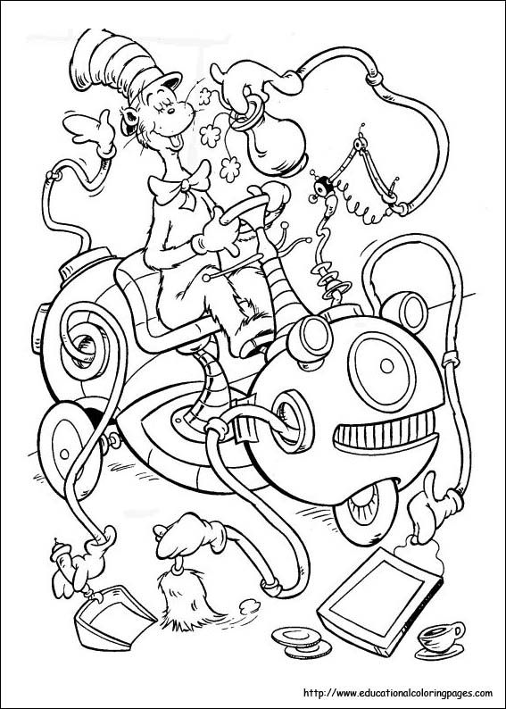 Dr Suess Coloring Pages