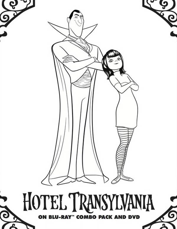 600x776 Hotel Transylvania Coloring Pages Hotel Transylvania Owner Count