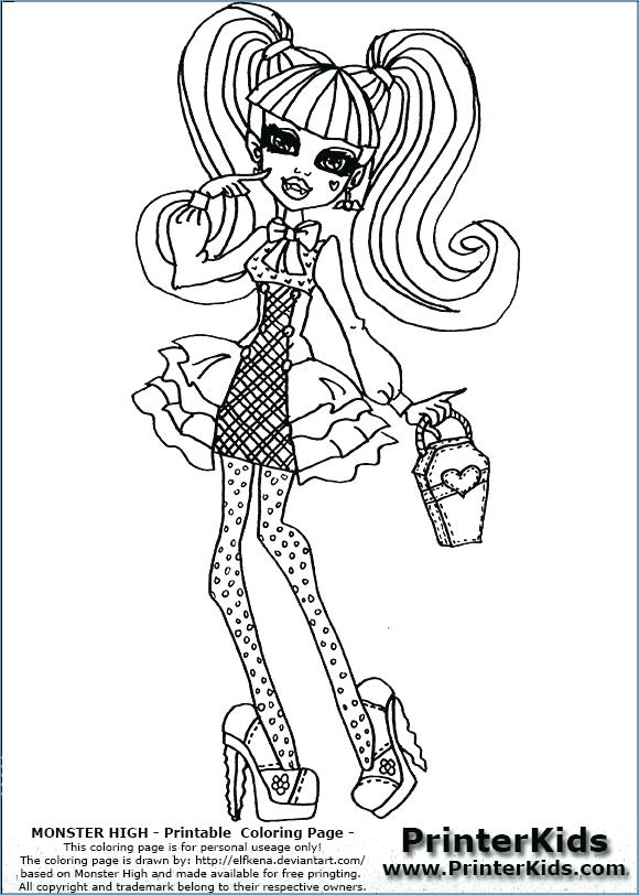 580x812 Draculaura Coloring Pages Monster High Coloring Pages Draculaura