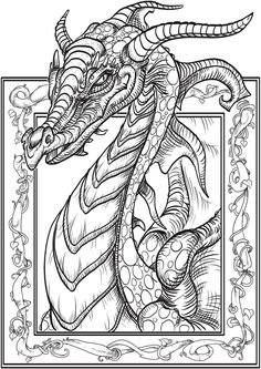 Dragons Make A Photo Gallery Dragon Coloring Pages For Adults 236x333 Dragons Make A Photo Gallery Dragon Coloring Pages For Adults