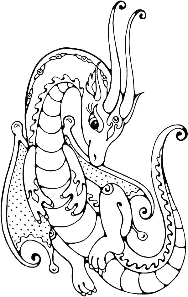 Dragon Art Coloring Pages Girly Coloring Sheets Water Dragon 600x947 Dragon Art Coloring Pages Girly Coloring Sheets Water Dragon