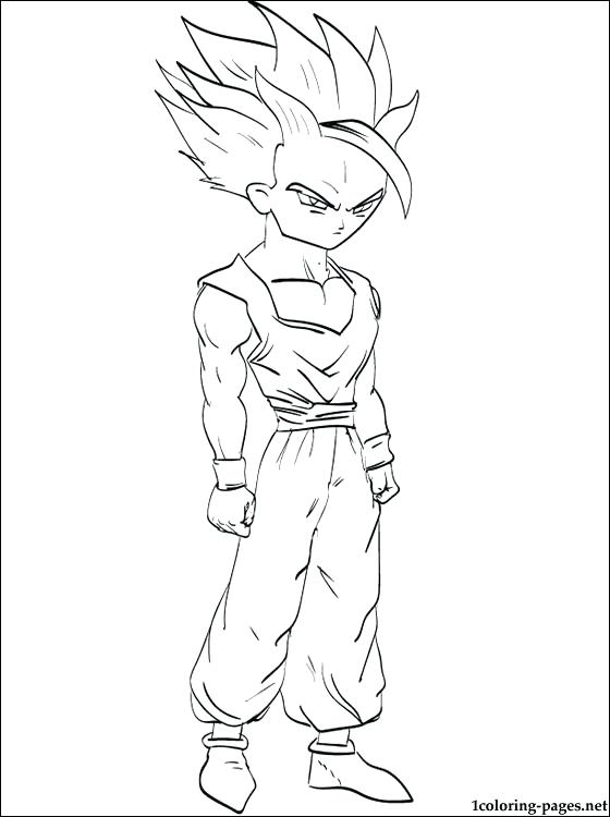 Printable Gohan Coloring Pages Dragon Ball Coloring Pages Super 560x750 Printable Gohan Coloring Pages Dragon Ball Coloring Pages Super