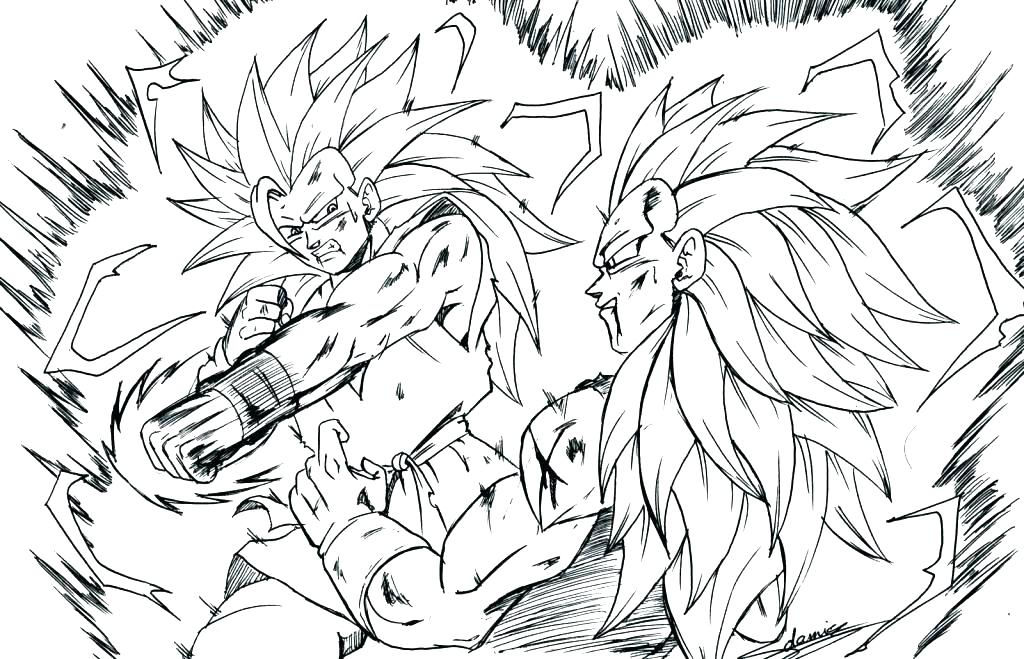 1024x659 Dragon Ball Z Coloring Book Coloring Pages Dragon Ball Gt Coloring