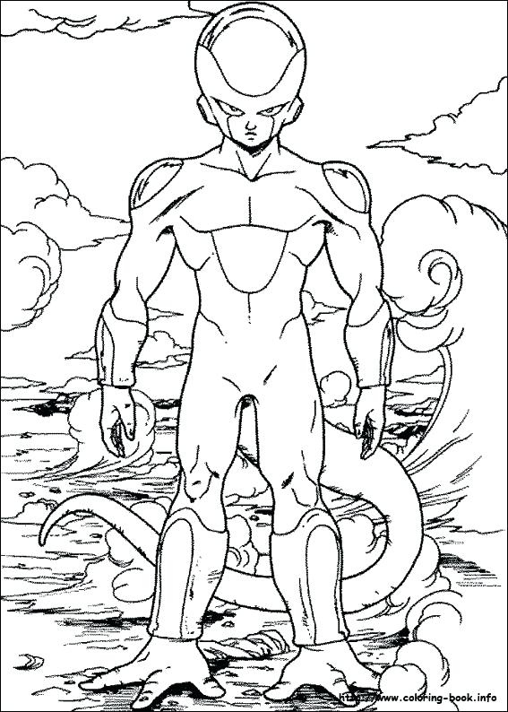 Dragon Ball Z Coloring Picture Pictures Printable Murs 567x794 Dragon Ball Z Coloring Picture Pictures Printable Murs