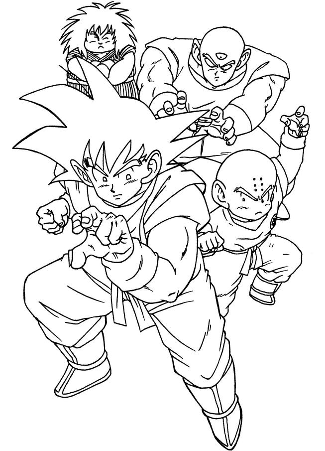 Dragon Ball Z Coloring Pages Coloring Pages For Kids 653x905 Dragon Ball Z Coloring Pages Coloring Pages For Kids