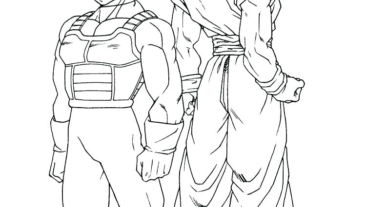 750x425 Coloring Pages Coloring Page Best Shots Dragon Ball Z Coloring