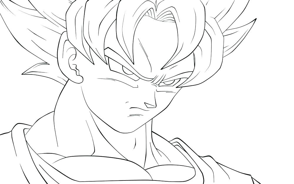 1000x625 Dragon Ball Z Coloring Pages Goten Kids Coloring Dragon Ball Z