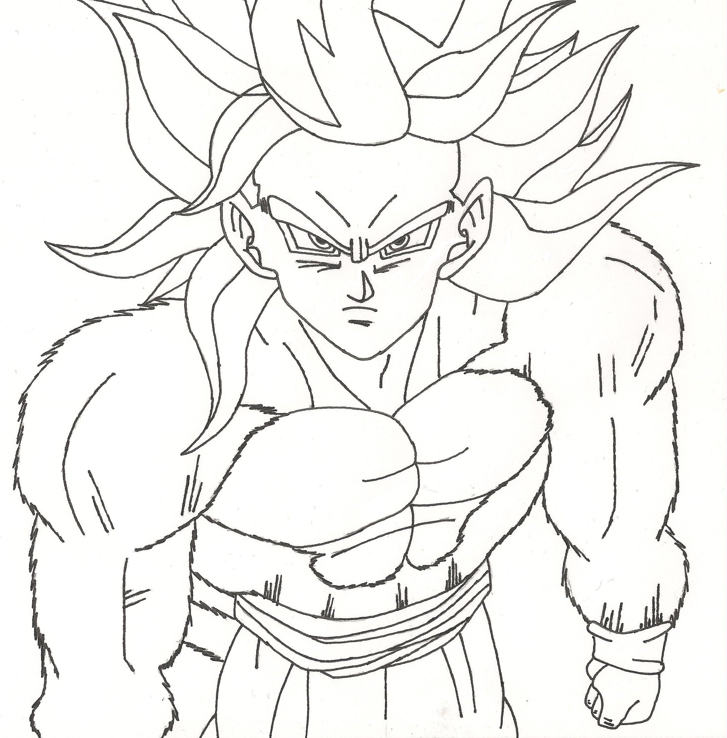 2431x2467 Dragon Ball Z Coloring Pages Best Gogeta Free Ribsvigyapan Com
