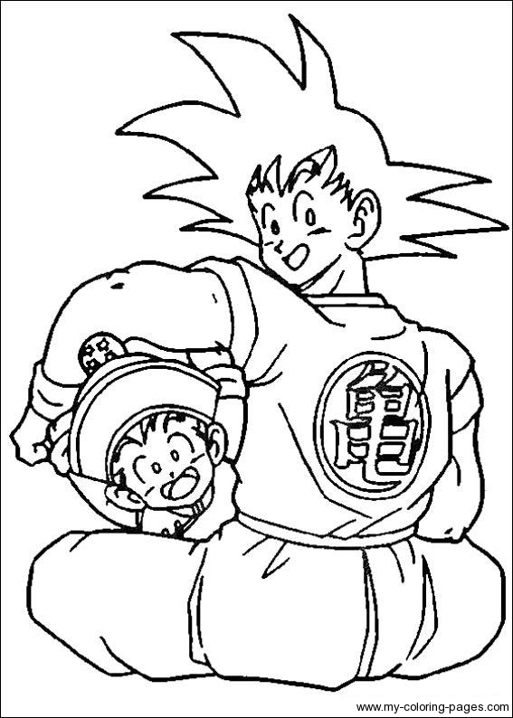 567x794 Dragon Ball Z Coloring Pages Coloring Pages Of Epicness