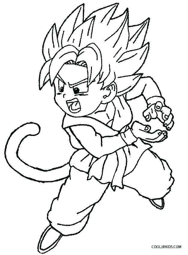 Dragon Ball Z Coloring Page Professional 626x850 Dragon Ball Z Coloring Page Professional