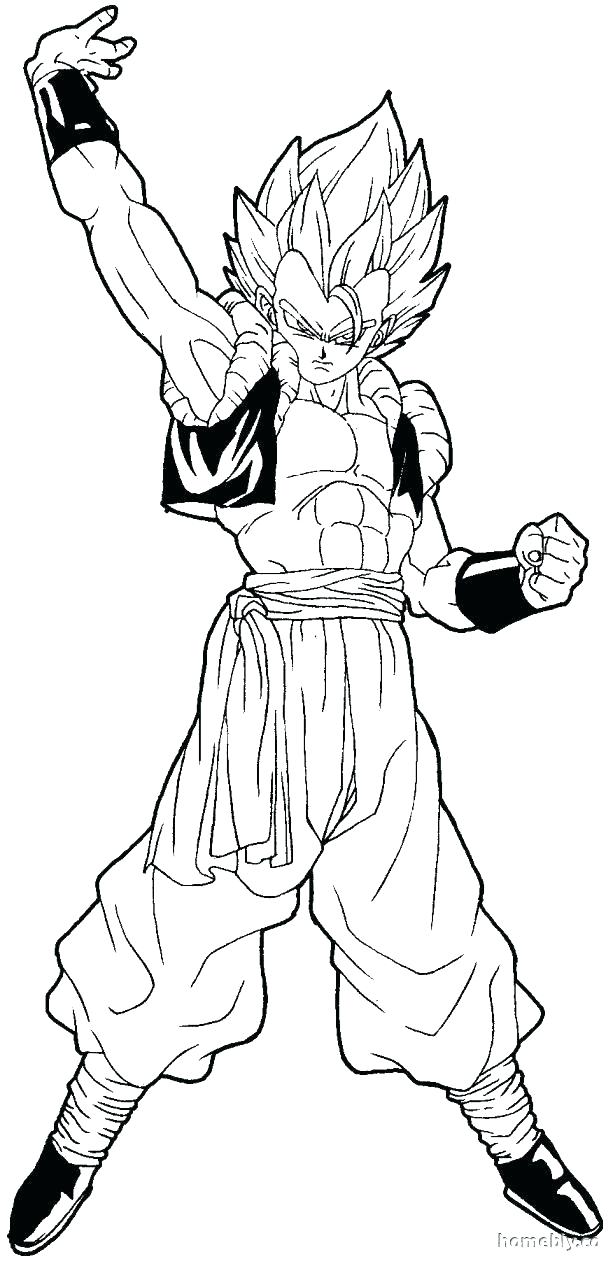 613x1266 Goku Super Saiyan Coloring Pages Dragon Ball Z Coloring Pages Z