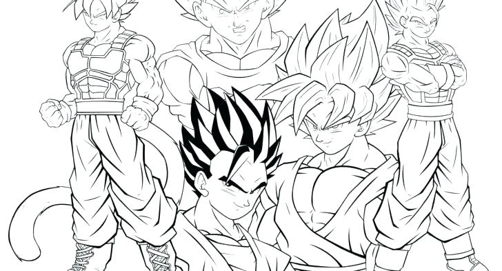 728x393 Goku Super Saiyan Coloring Pages Super Coloring Pages Luxury Super