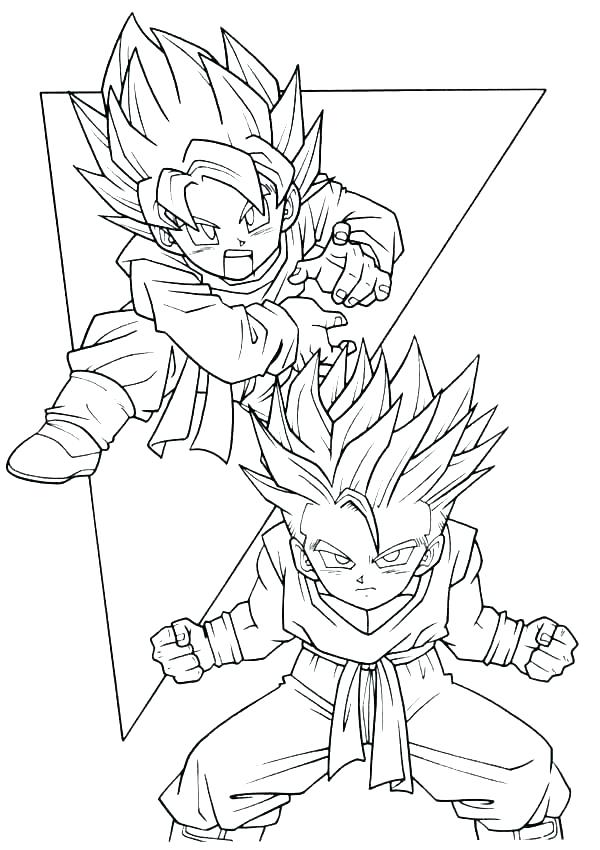 600x850 Dragon Ball Super Coloring Pages Dragon Ball Z Coloring Sheets Z