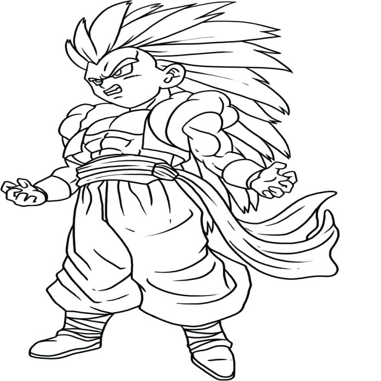 awesomedragonball: Dragon Ball Z Coloring Pages Trunks - Dragon ball z ...