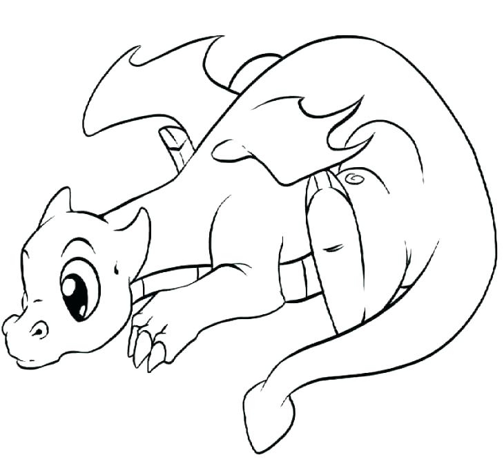 730x669 Cute Dragon Coloring Pages Cute Dragon Coloring Pages Cartoon