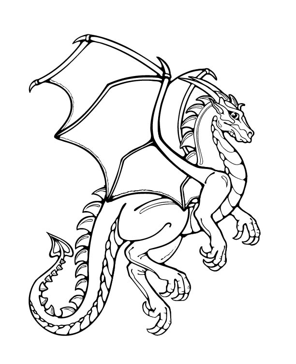 612x752 Dragon Keeper Coloring Pages