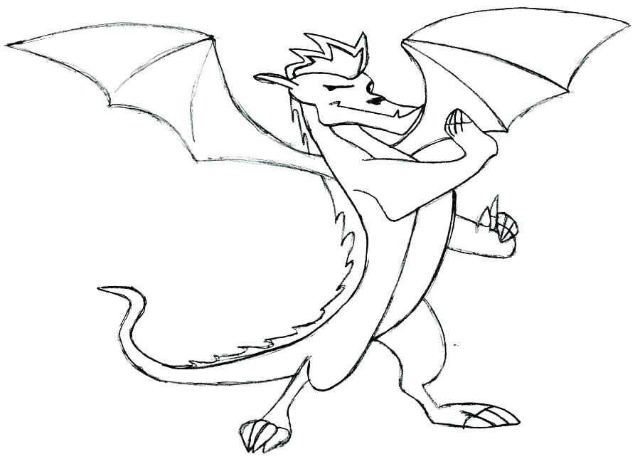 900x645 Dragon Coloring Pages Free Dragon Coloring Pages Free Cute