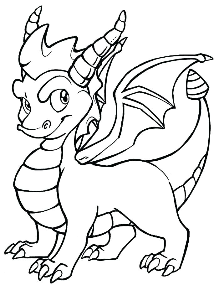 700x910 Dragon Coloring Pages Flying Dragon Coloring Page Cool Dragon