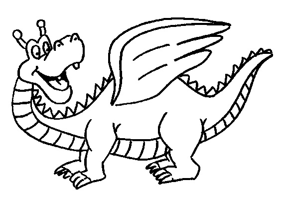 576x399 Dragon Coloring Sheets Dragon Coloring Sheets Color Bros Free