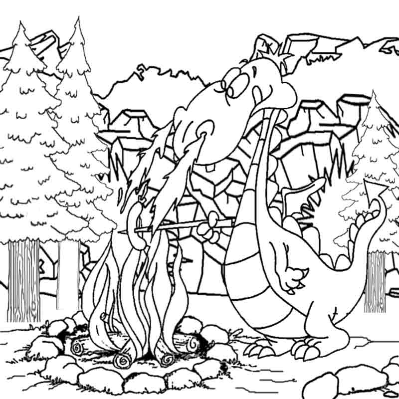 Dragon Coloring Pages Online 489136 800x800 Dragon Coloring Pages Online 489136