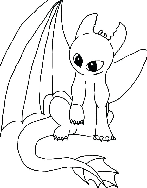 Dragon Coloring Pages Online Free Kids Coloring Cute Dragon 600x767 Dragon Coloring Pages Online Free Kids Coloring Cute Dragon