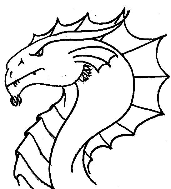 Side View Of Dragon Head. I Like The Belly Ridges Overlapping 547x605 Side View Of Dragon Head. I Like The Belly Ridges Overlapping