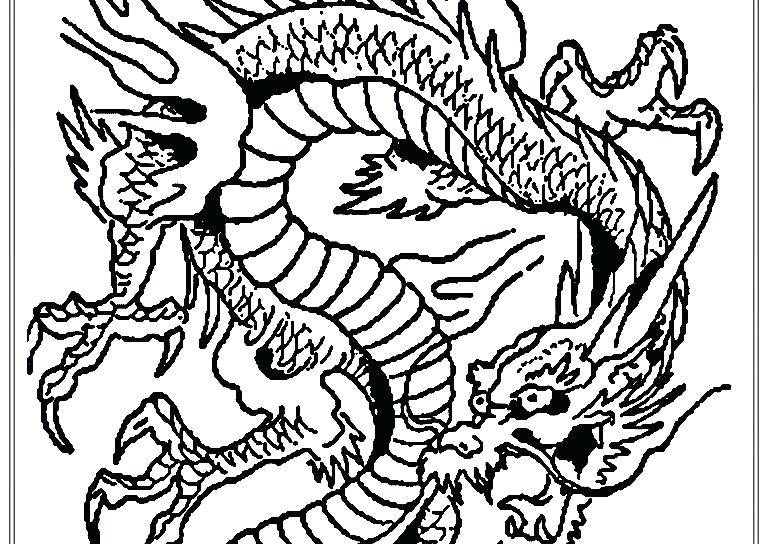 Idea Chinese New Year Dragon Coloring Pages For New Year Dragon 768x544 Idea Chinese New Year Dragon Coloring Pages For New Year Dragon