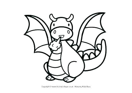 460x325 Coloring Pictures Of Dragons Idea Dragon Coloring Page For Dragon