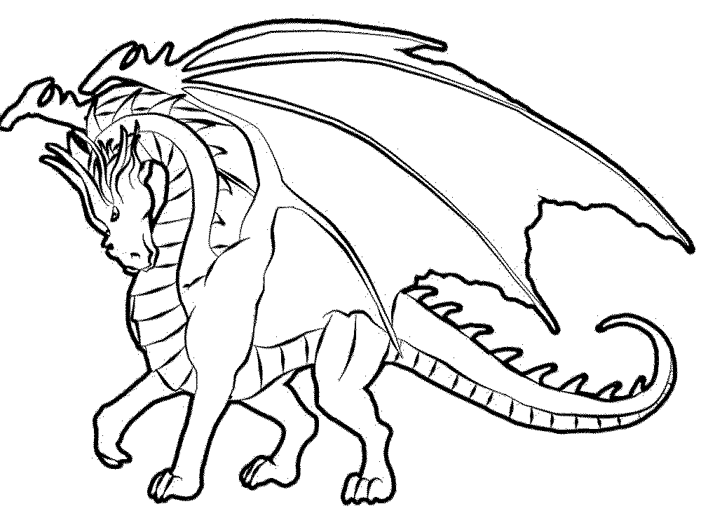 1000x749 Color The Dragon Coloring Pages In Websites