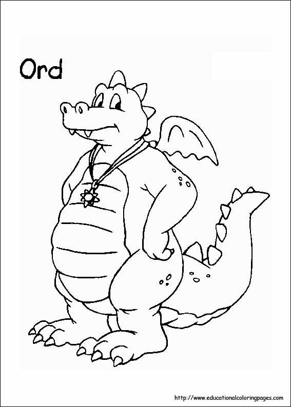 Dragon Tales Coloring Pages at GetColorings.com | Free printable ...